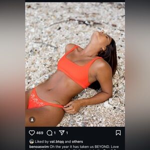 Benoa Swim Mars Bondi Bikini Top Size M